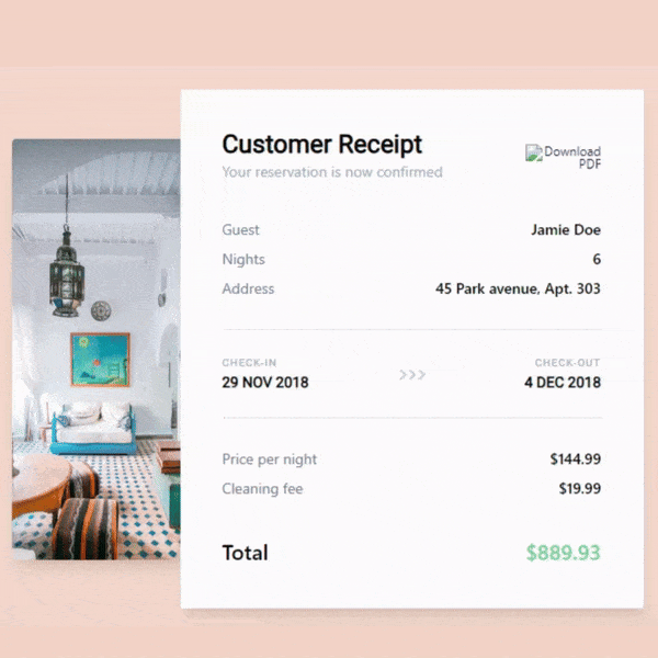 Create Responsive Customer Receipt with HTML Email Template (Source Code).gif